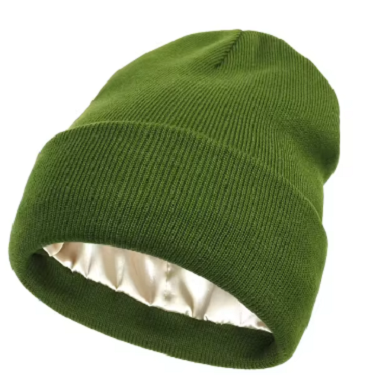 Cozy Solid Color Satin Lining Bonnet Hats