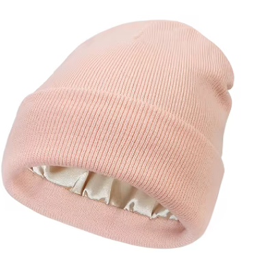 Cozy Solid Color Satin Lining Bonnet Hats